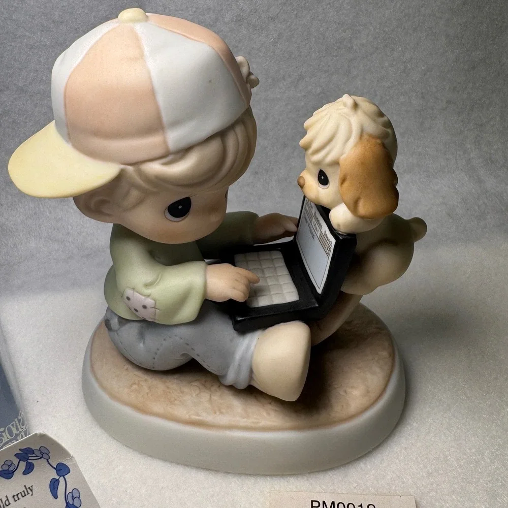 Precious Moments You're A Computie Cutie 2001 Members Only‎ Figurine PM0012 Box